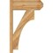 Ekena Millwork Westlake Rough Sawn Craftsman Outlooker, Western Red Cedar, 8"W x 22"D x 34"H OUT08X22X34WTL04RWR - alternate 3